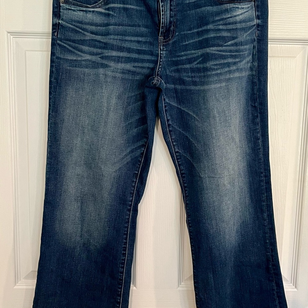 American Eagle Outfitters Dark Wash Flare Jeans